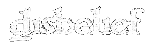 Disbelief - Logo